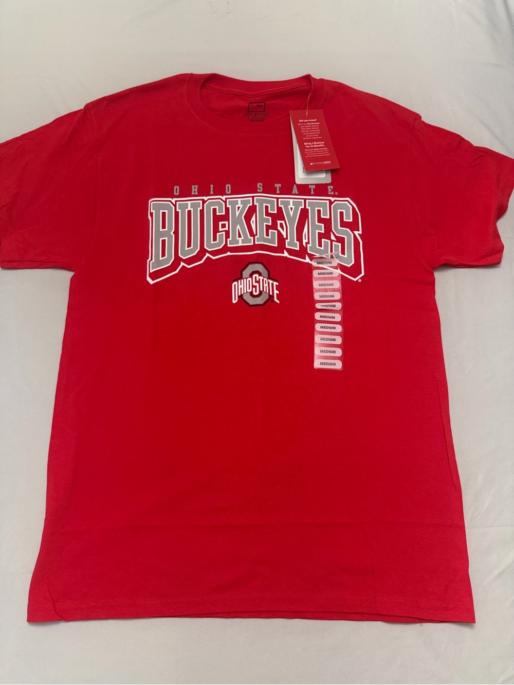 Pro Edge Red Crewneck T-Shirt